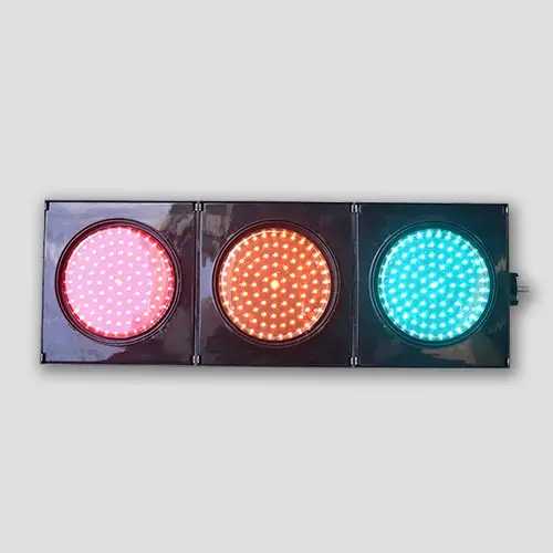 8 Inch 200mm Semaforos Led Traffic Signal Light Head With Black PC Housing