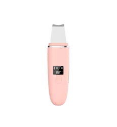 2022 Newest EMS Ultra Sonic Ultrasound Electric Facial Face Acne Pore Spatula battery operated Skin Scrubber