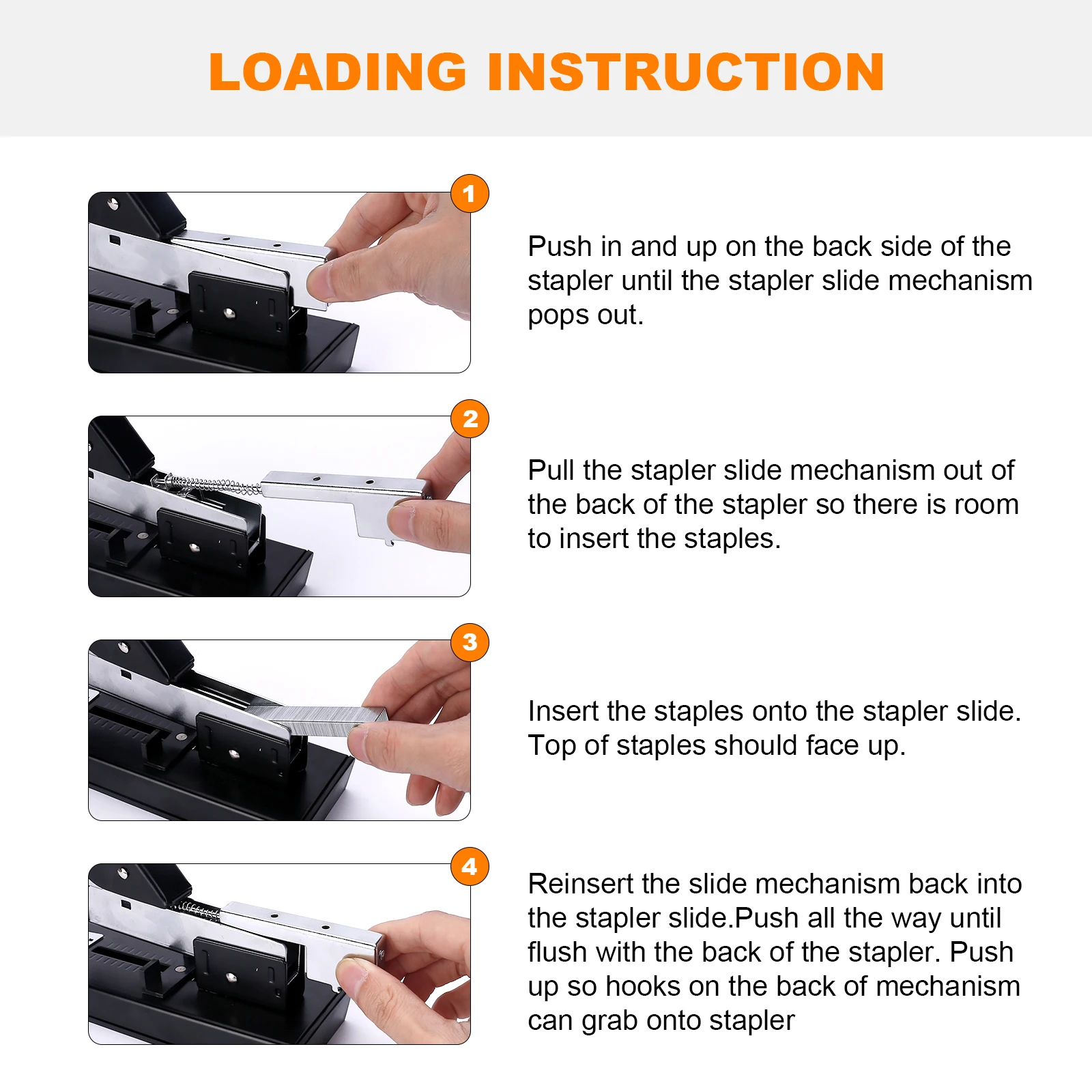 Eagle 938 Heavy Duty Stapler High-Quality Office Pinning Machine for Efficient Thick Paper Binding