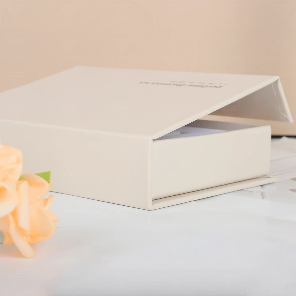 Newest Cardboard Make Perfume Sample Gift Set Storage Packaging Luxury Gift Set Book Shape Box Packaging Perfume Sample Box