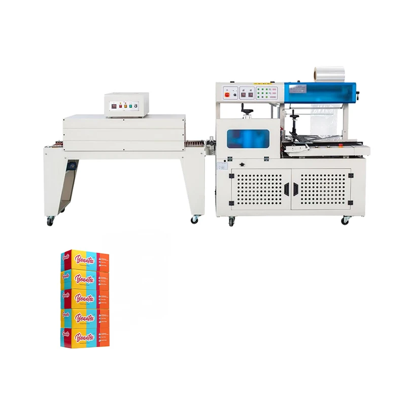 Pp Pe Film Heat Shrink Packaging Machine Film Wrapper Heat Shrink Packing Machine For Packaging Production Line