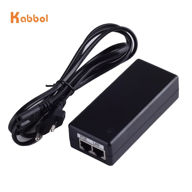 Заводская цена 48v 0.5a poe инжектор сплиттер 24V 1A 100 м/с 1000 адаптер питания для устройств AP 48V 0.5A 24w