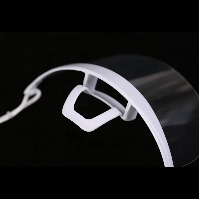 Transparent Anti-fog Face  Plastic Comfortable Spittle  Tattoo Mouth Cover Kitchen Catering
