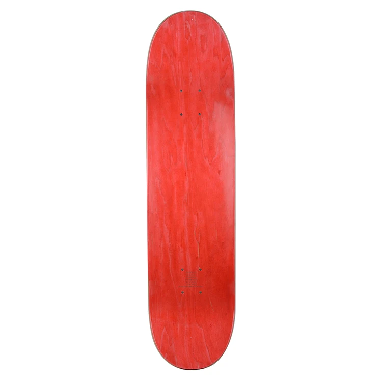 manufacture Professional 8 inch Blank plain Skate Board Deck with Laser Etching logo
