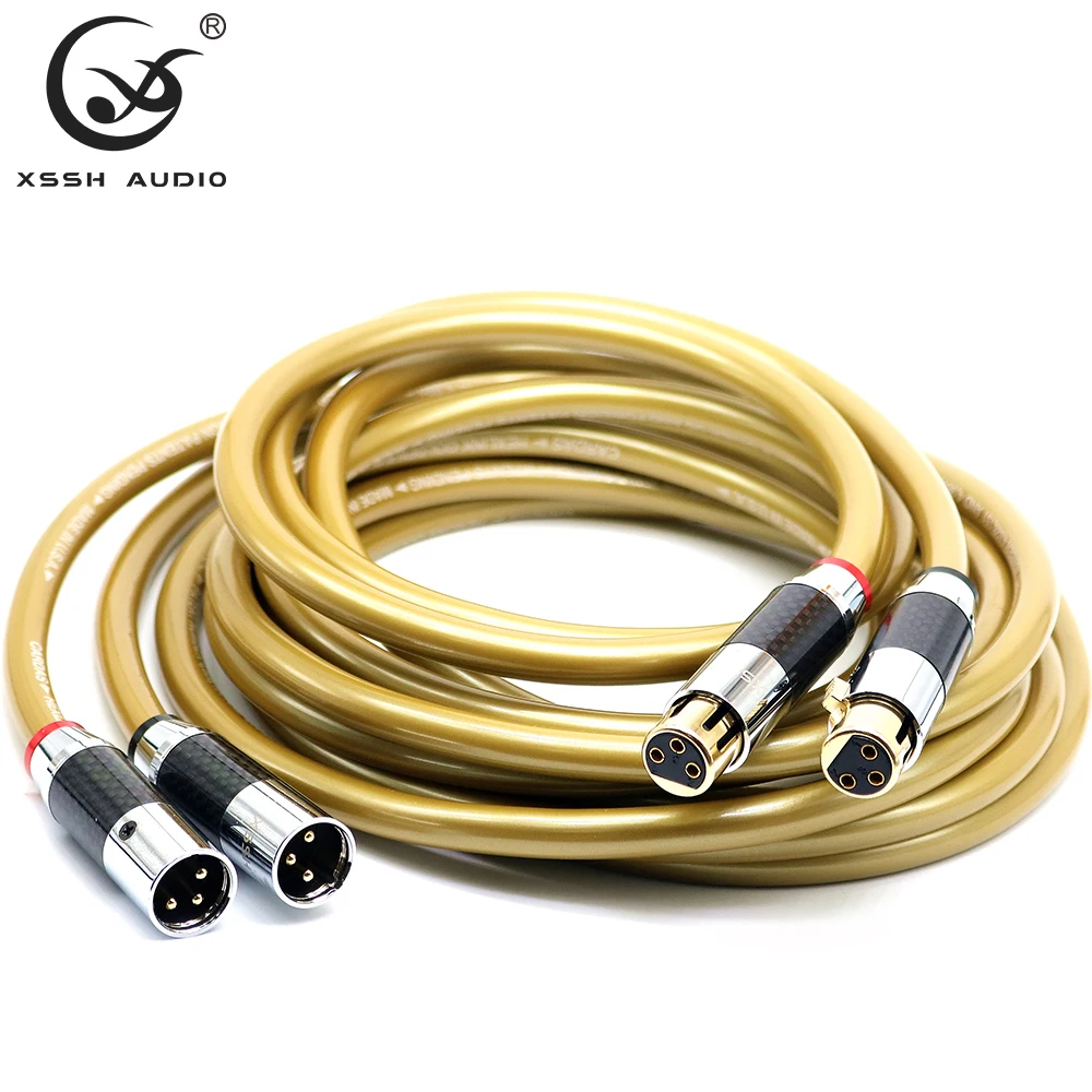 Wholesale Price YIVO XSSH HIFI 2 Core OFC 10mm Interface Audio Studio Line Audio & Video Cable With Male Female XLR Jack Cable