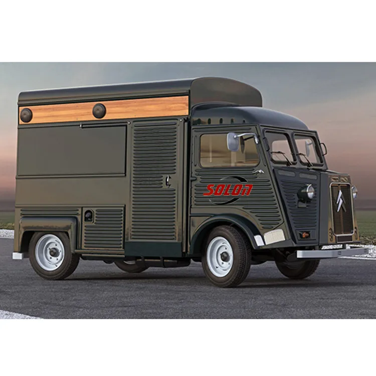 Outdoor kebab food van trailer bakery food cart trailer food kiosk for sale