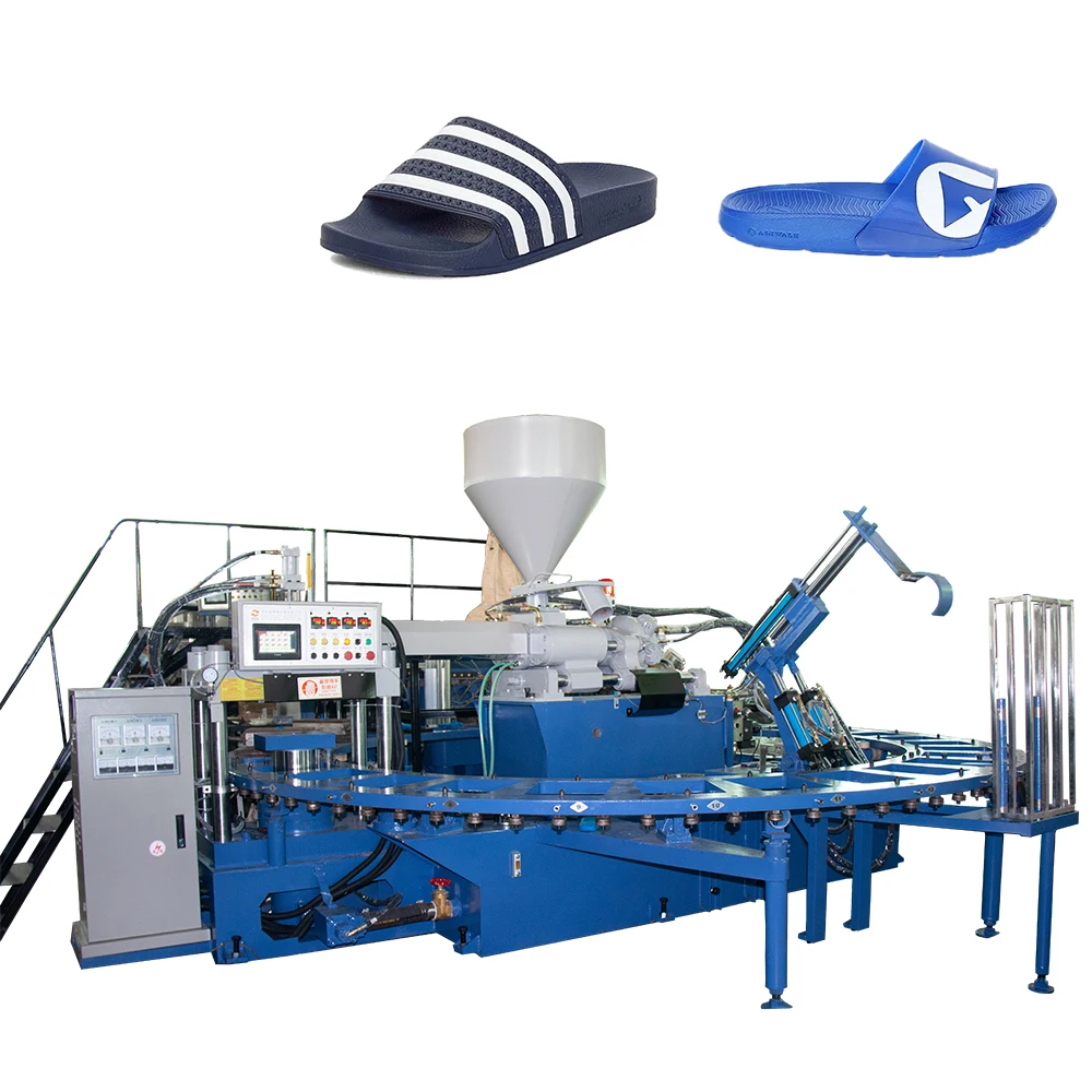 Машина для литья под давлением обуви из ПВХ по цене Китая используется для изготовления персонализированных тапочек и полостей обуви
