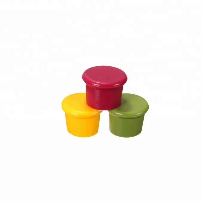 Customized high quality Food grade elastic seal silicone rubber bottle stopper lids Test tube sealing plugs silicone cap