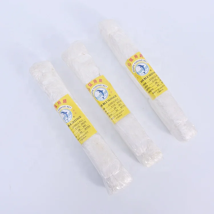 
Wholesale Supplier Superior Tenacity High Quality Nylon Multifilament Knotted Fishing Net 
