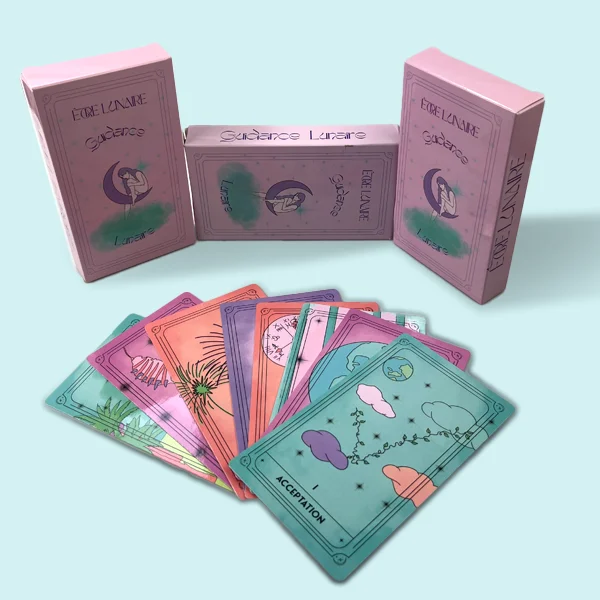 Custom Logo wholesale high quality Cards printing  personalized full Color Printing  Original Tarot cards Deck for game use
