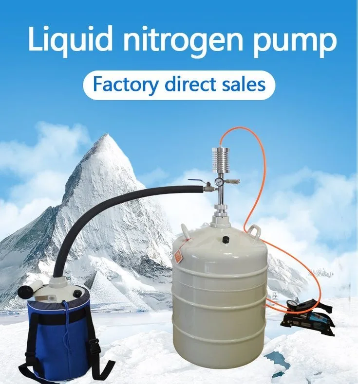 Yds-35 Cell Storage Cylinder Small Aluminium Tank Cryogenic Bull Semen Container 35l Liquid Nitrogen Dewar