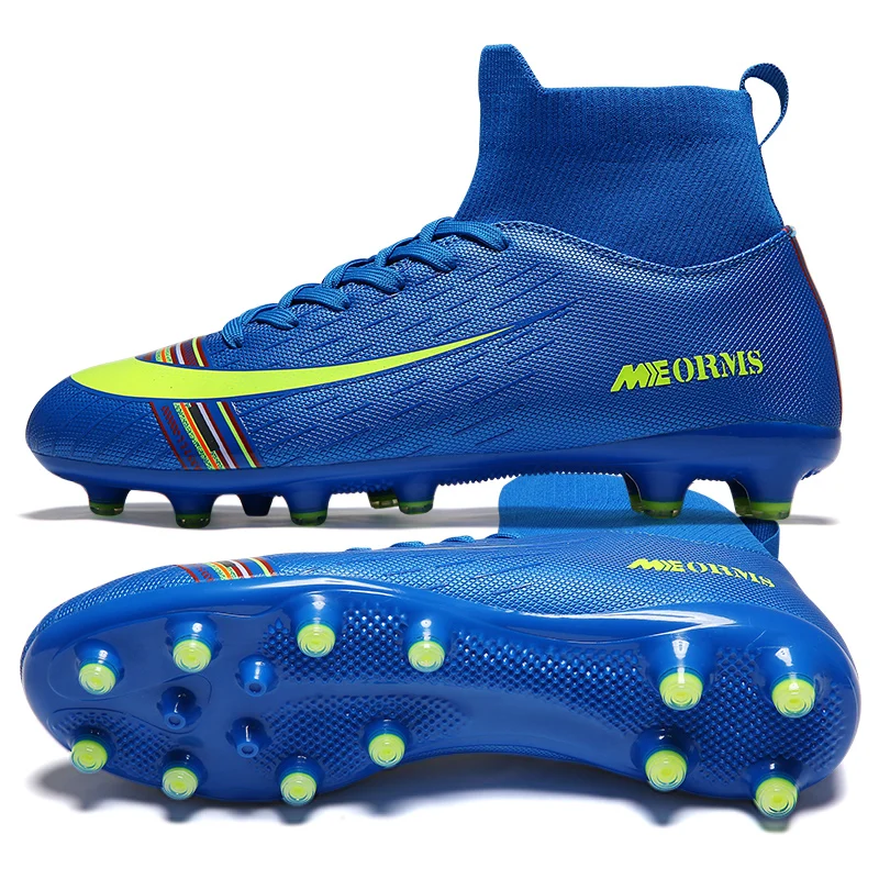 
YL Custom Design Unisex Youth Athletic Lightweight Outdoor/Indoor Turf Comfortable Casual Cleats Soccer Shoes 