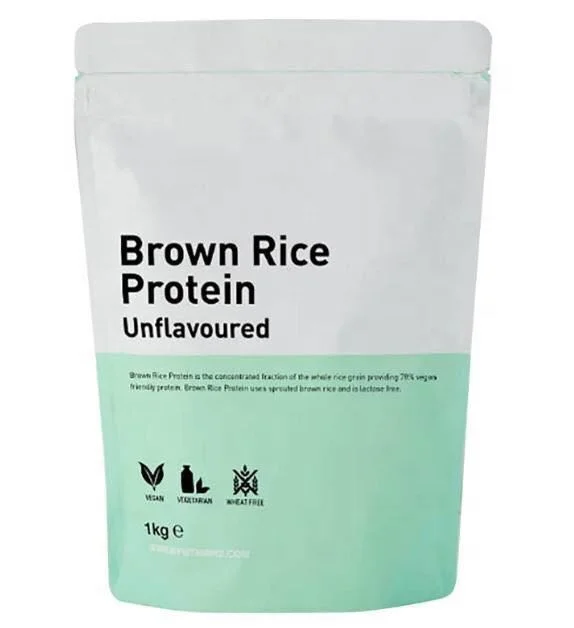 100% Organic Plant Based Rice Protein Shake Powder private label
