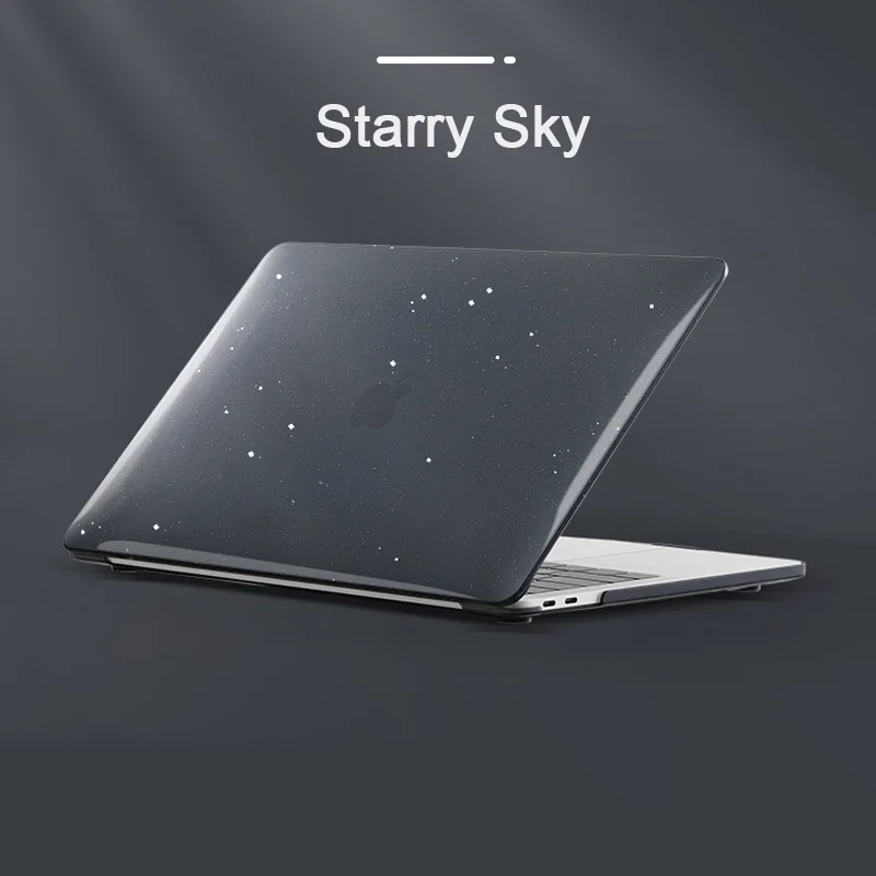 Clear Starry Sky Sleeve for Macbook Soft Thin Protective Notebook Cover Bag Laptop Case for Apple Macbook Air Pro 13 14 16 Inch