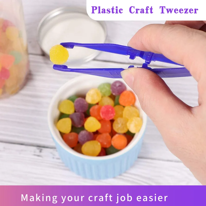 Lab Disposable Plastic Dressing Forceps/Medical Tweezers/Medical Forceps