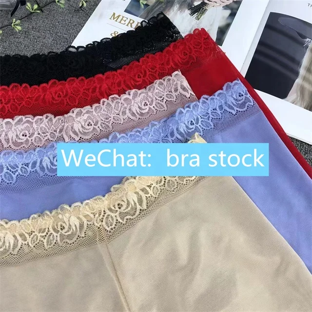 lace bottomed underwear stock wholesale breathable solid second-hand weigh pants Jamaica Latvia Philippine