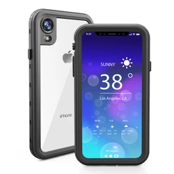 Shellbox Full Cover DOT Serial Patented Products XS Max Shockproof Waterproof Cellphone Case For IPhone X/XS/XR/XS MAX Swimming