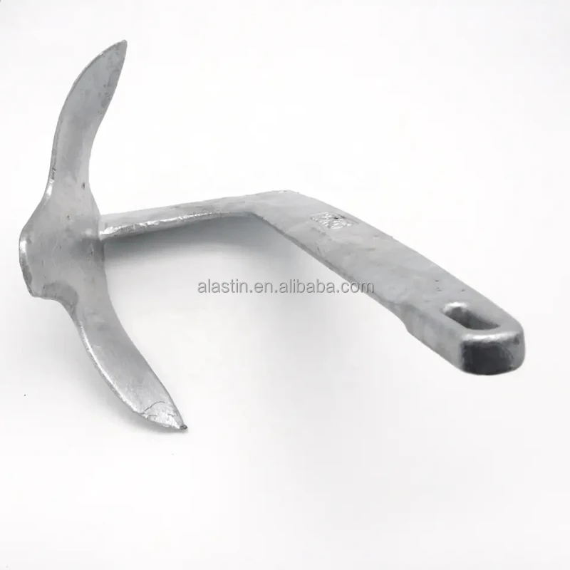 10KG Hot Sale Marine Hardware Strong And Durable Hot Dip Galvanized Bruce Anchor For Boat