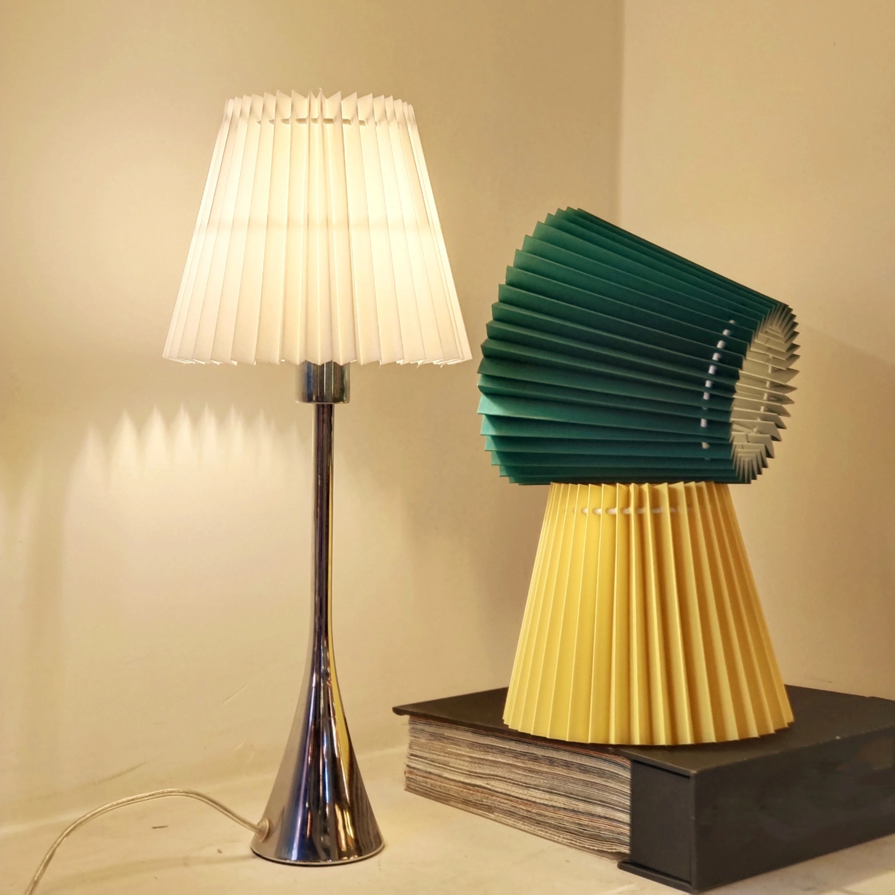 China Factory Soft Back Pleated Pendent Lighting Lamp Shade Fabric Lampshade