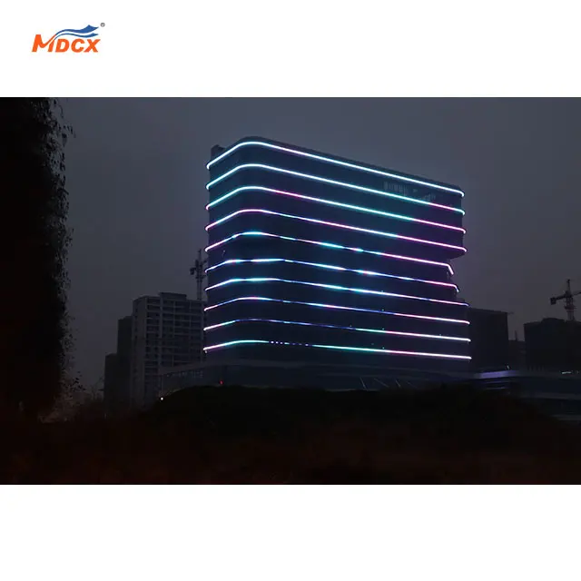 Outdoor Building Light Decoration Waterproof Flexible Led Linear Light RGB Linear Bar Light