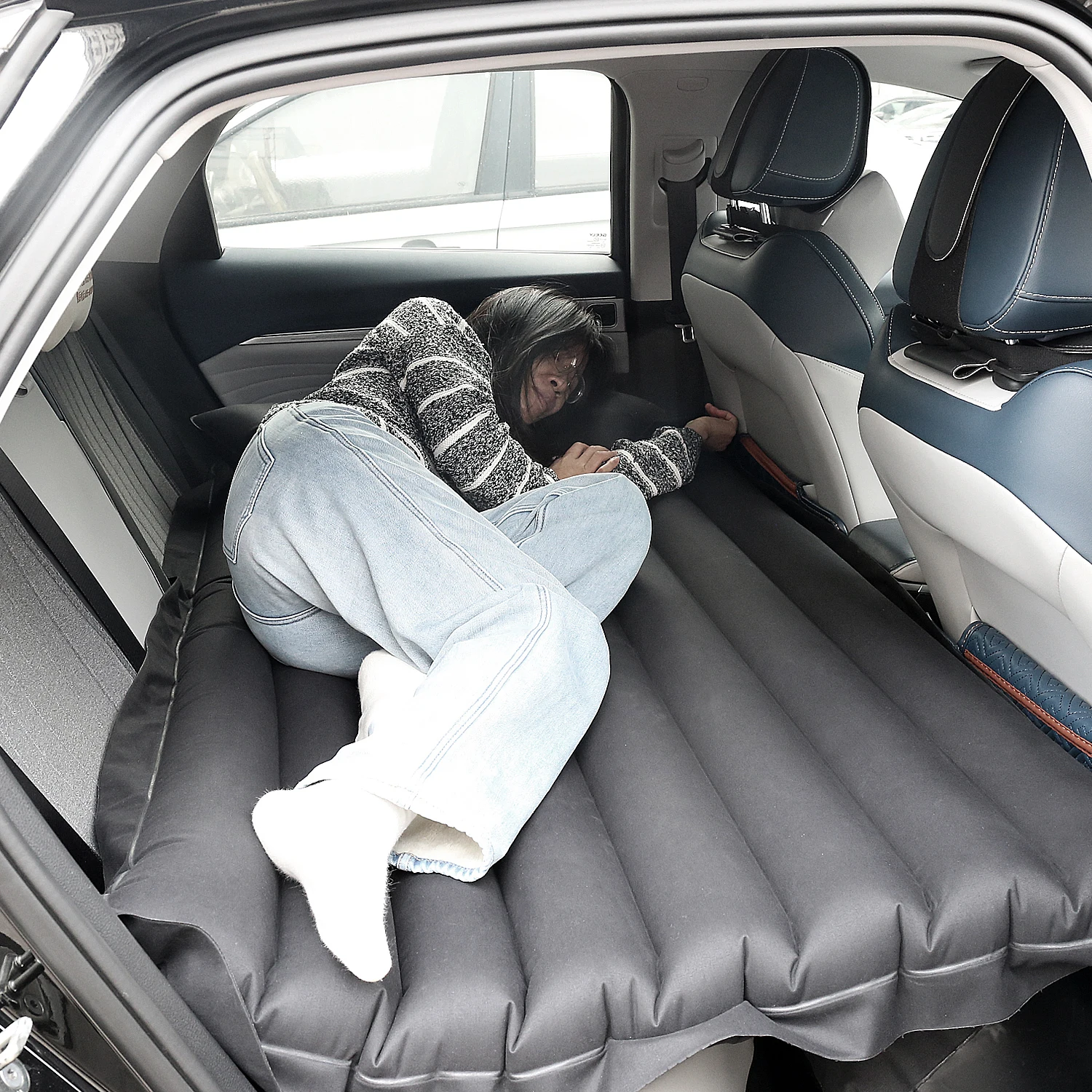 Saien Factory high Quality comfortable mattress Convenient Vacuum Packed Folding waterproof inflatable mattress