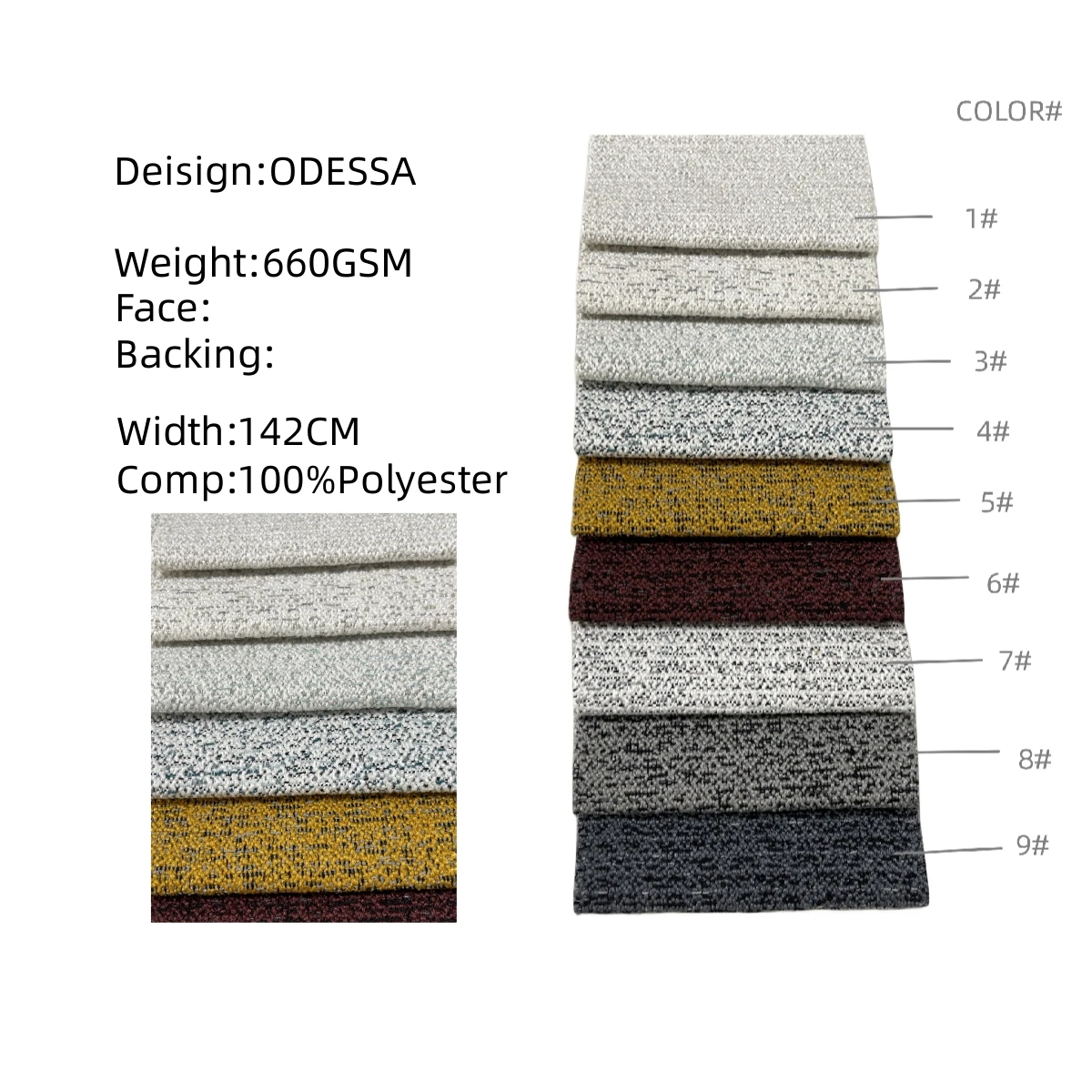 Langsum#ODESSA#Modern sofa fabric 100% polyester brushed cotton flannel fabric for sofa lining fabrics