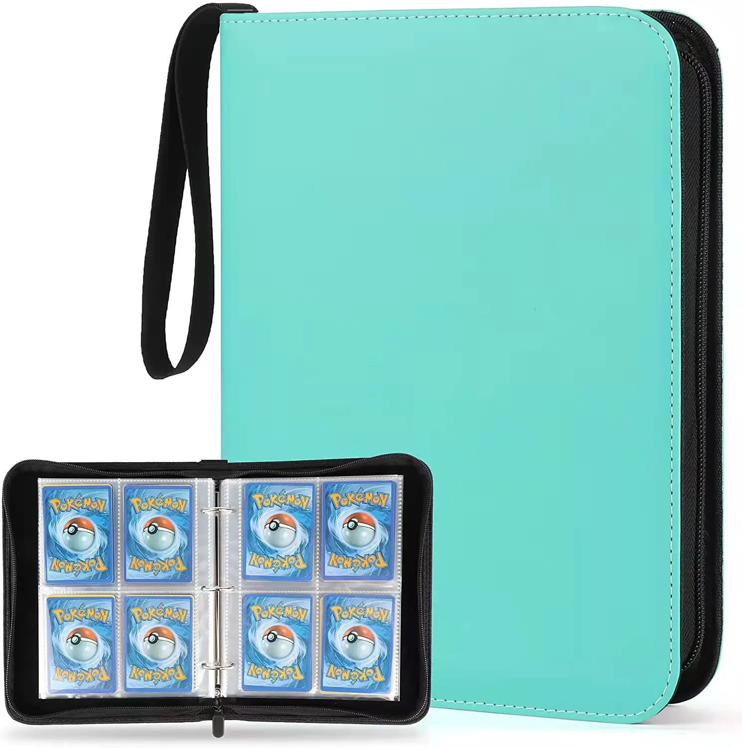 900 Pockets Card Binder with Sleeves for Trading Baseball Card Binder Carrying Organizer for Sports Card and TCG