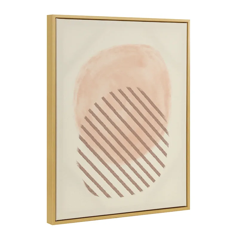 Minimalist Design Framed Wall Art Canvas Digital Printing Still Life Paintings