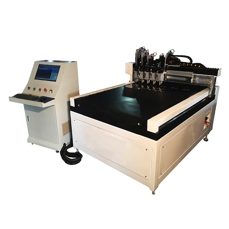  Cnc Small Automatic Round Shape Glass Cutting Machine For