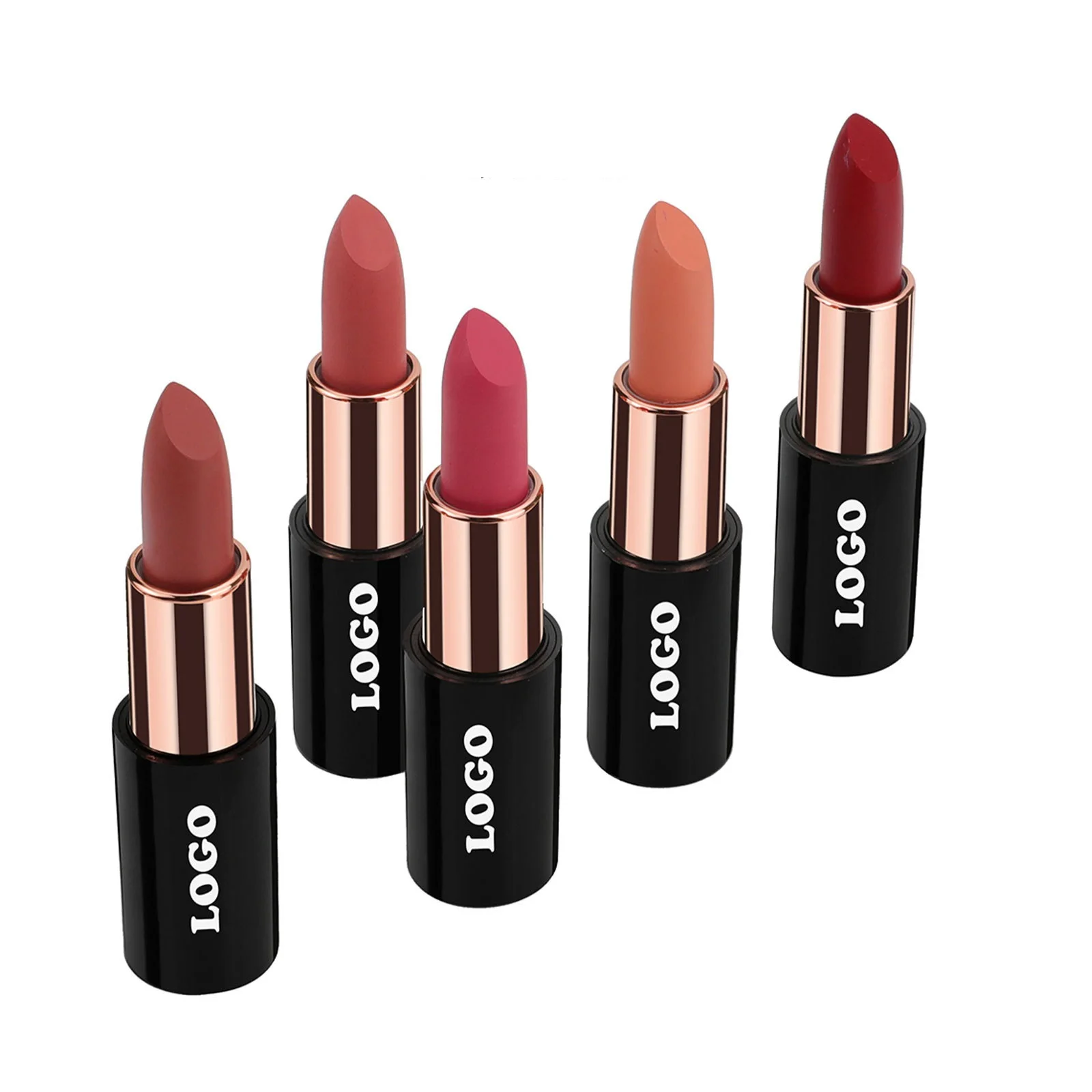 OEM Private Label Vegan Wholesale Long Lasting Daily Makeup Cream Matte Nude Lipstick