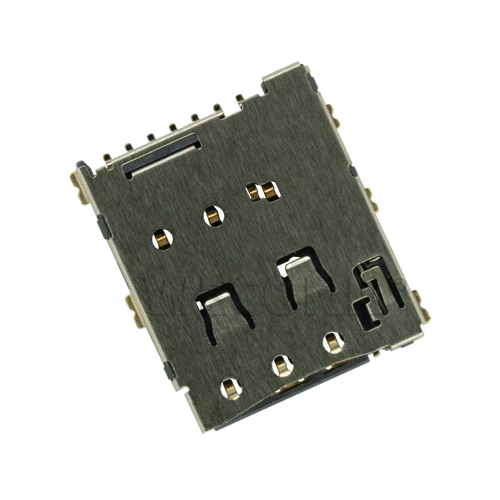 connector manufacturer 1.24H push push type 8pin with detect nano sim card connector KP13B-SF-PEJ