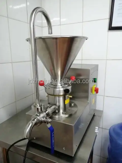 Split Type Colloid Mill Horizontal Peanut Butter Maker/nut butter Paste Grinding Making Machine HJ-MJS-60