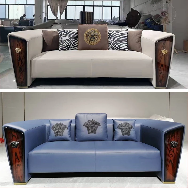 New design high quality antique sofa set furniture luxury Italian luxury sofas modern for living room