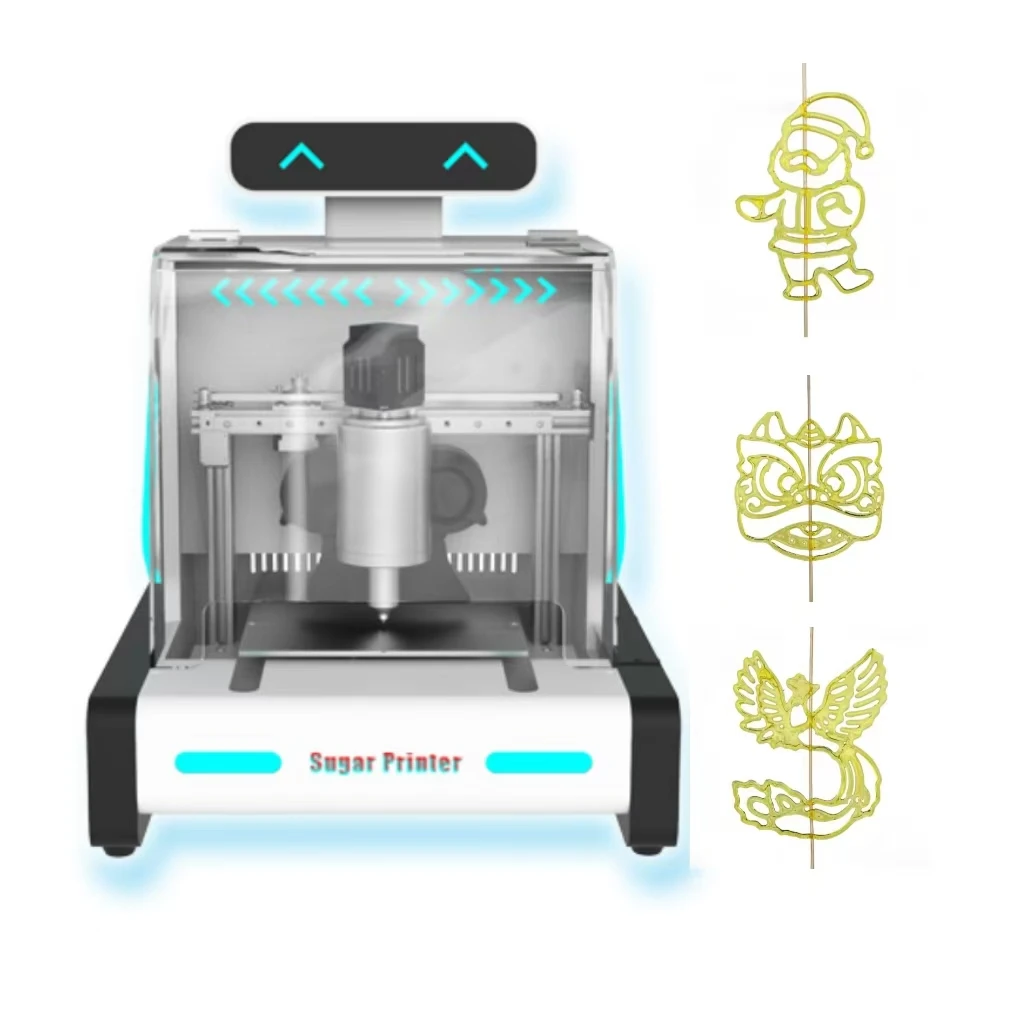 Easy Business Startup  Edible 3D Food Printer Automatic Sugar Painting Printer Machine for School Park Mall