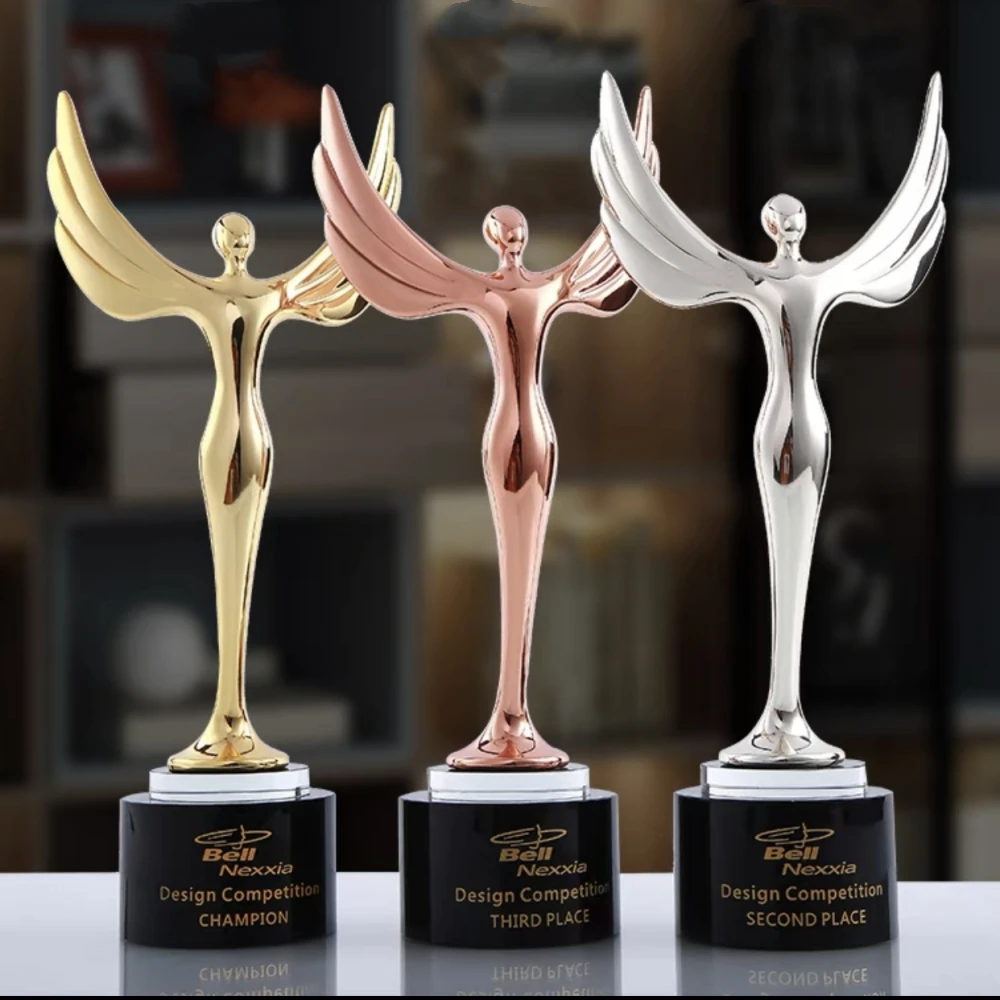 ADL the Oscar Golden Oskar Man Trophy Crystal Glass Trophy Awards The Best Actress Trophy for Actor Souvenir Gifts