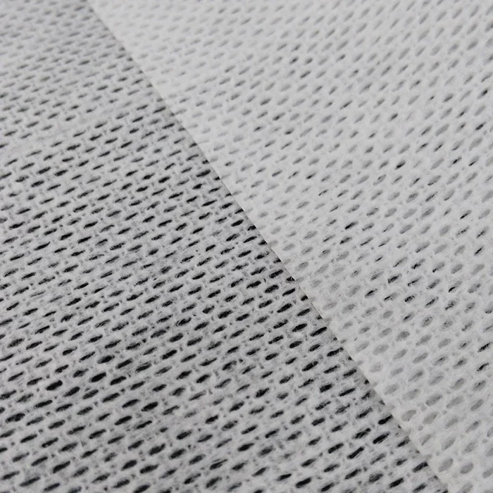 20%viscose80%polyester Embossed spunlace nonwoven for wet wipes (non woven/roll)