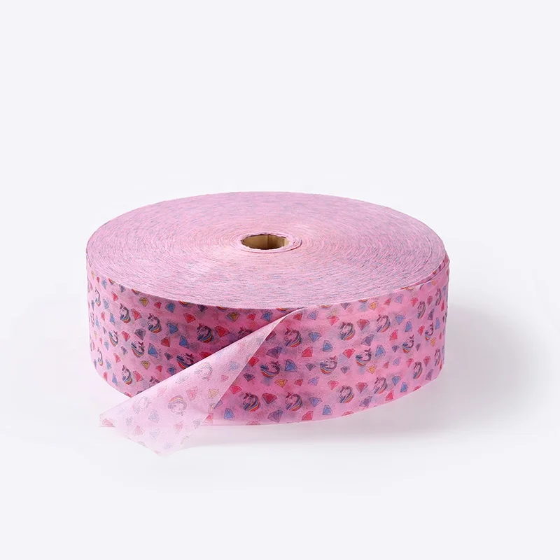 Фабричная цена 165 мм 30gms узор ss нетканый материал 100% полипропиленовые нетканые рулоны ткани