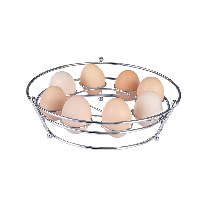 Хит продаж, кухонные принадлежности, полка для яиц из нержавеющей стали на пару