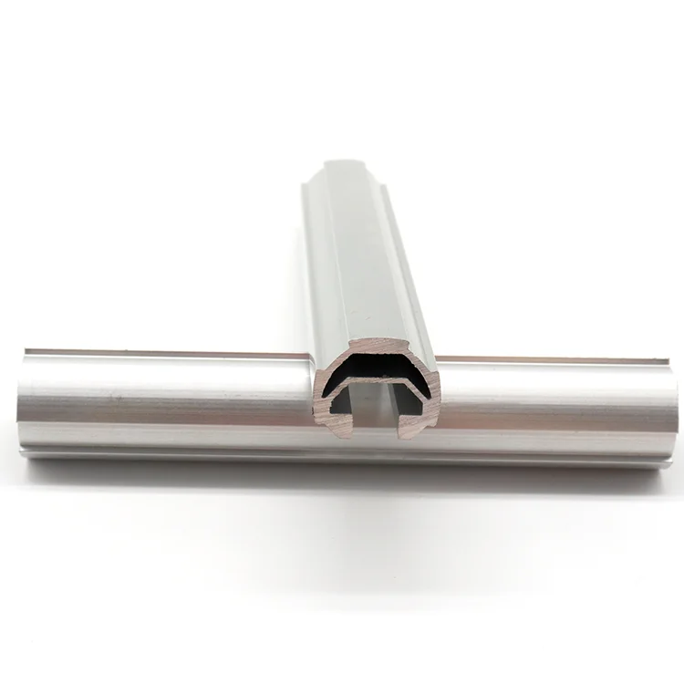 
China industry round bar aluminum alloy tube coated plastic Profiles lean aluminium pipe 19mm for storage rack 