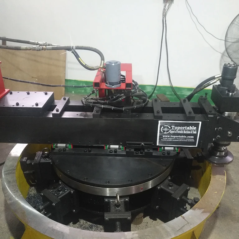 
FX3000 Flange Orbital Milling Machine, ID Mount Milling Machine For Repairing wind turbine rotor blades, wind turbine 