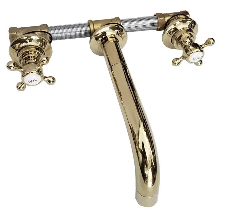 Factory price 5 years warranty  all classical brass new deck mounted  many colors  wall mounted two handle basin mixer