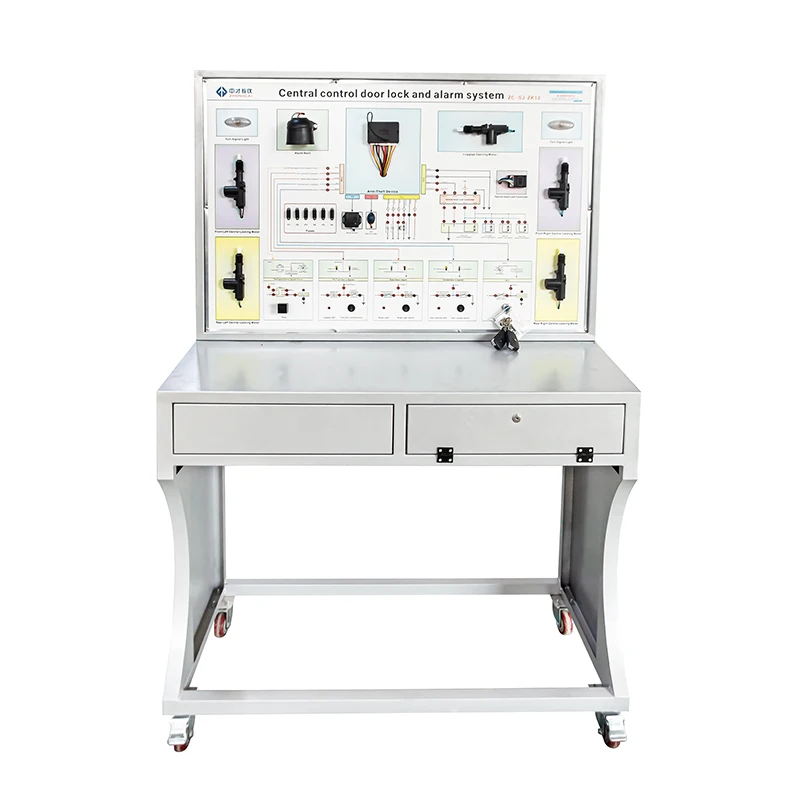 Comprehensive Automotive Central Control Door Lock Anti-Theft Training Board Automotive Training Equipment