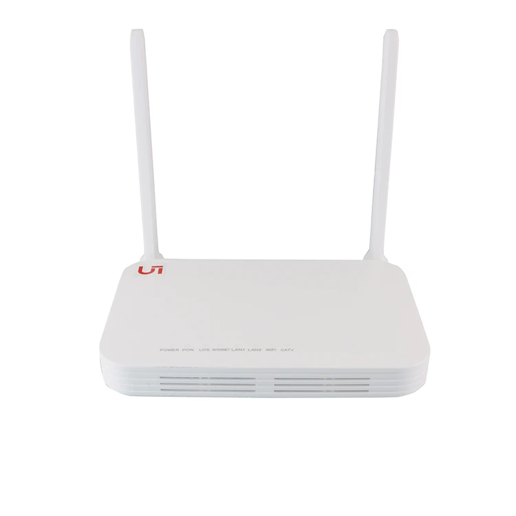 Wholesale Best Price RF Output Support OMCI Remote Control ftth GEPON ONT modem 1GE+1FE+CATV+WIFI ONU XPON