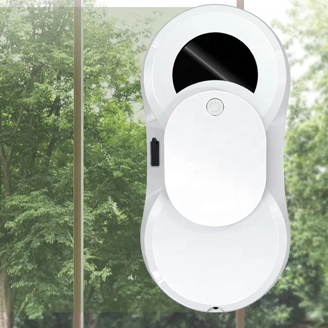 Robot Smart Robotic Window Cleaner with Auto Water Spray Vacuum by Remote Controller Washer