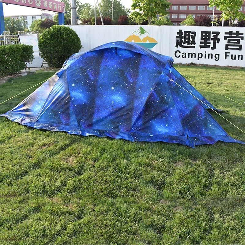 Camping Fun Four Season Waterproof Outdoor Dome Tent Foldable Travelling Light 2 Person Camping Tent