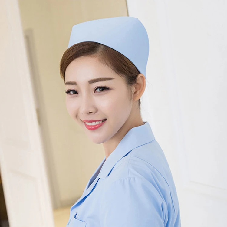 Support customization  medical headdress Protective hat female Nurse cap