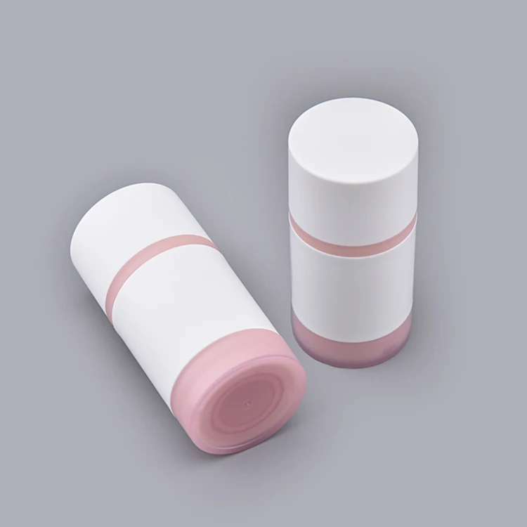 round 50g plastic eco friendly deodorant tubes low moq 50g