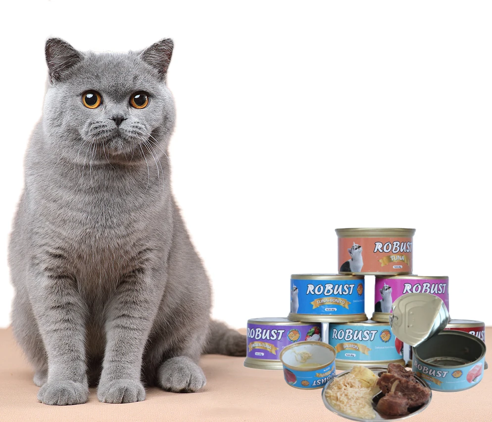 Chinese Factory Price New Design Delicious Wet Snack Cat Food Canned