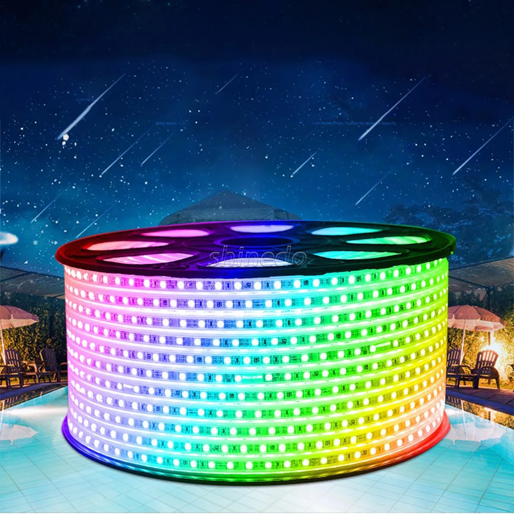 5050 colorful LED light with rgb living room ceiling dimming intelligent waterproof remote control color-changing lights
