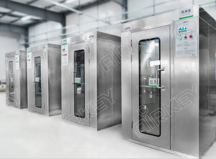 GMP Cleanroom из нержавеющей стали воздушный Душ с системой блокировки воздуха